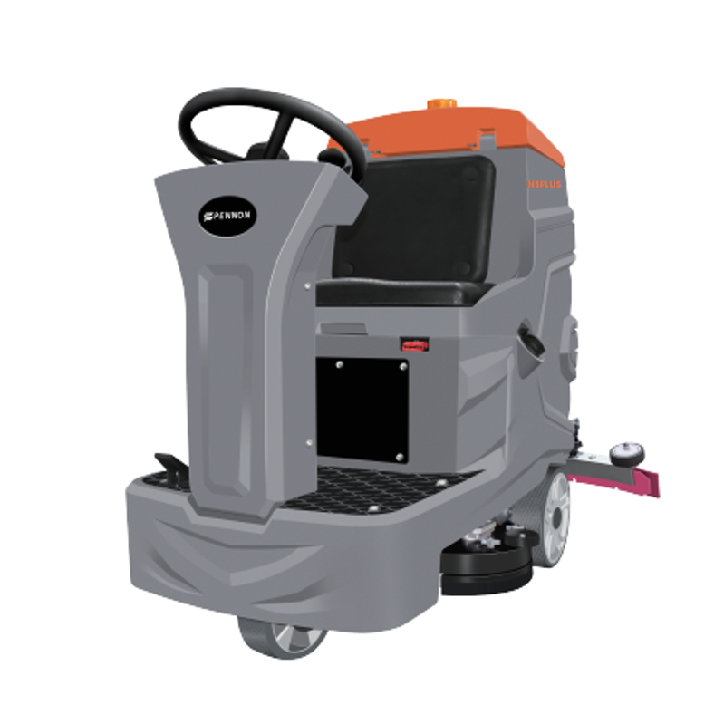N5PLUS Small double brush Ride on Floor Scrubber